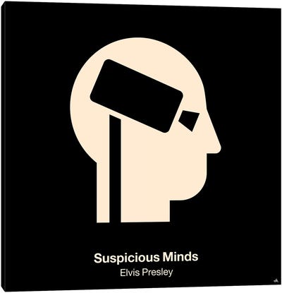 Suspicious Minds Canvas Art Print - Viktor Hertz