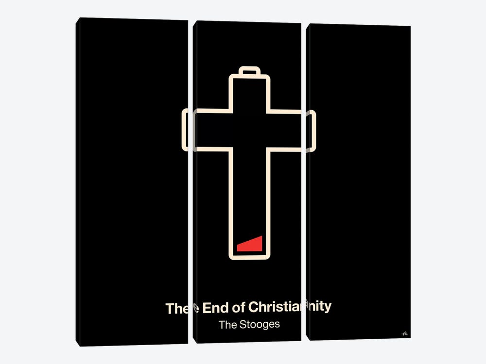The End Of Christianity by Viktor Hertz 3-piece Canvas Art