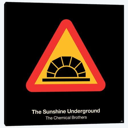 The Sunshine Underground Canvas Print #VHE99} by Viktor Hertz Canvas Art