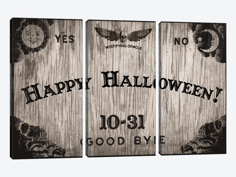Halloween Oracle by 5by5collective 3-piece Canvas Wall Art