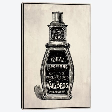 Poison Bottle Canvas Print #VHI3} by 5by5collective Canvas Print