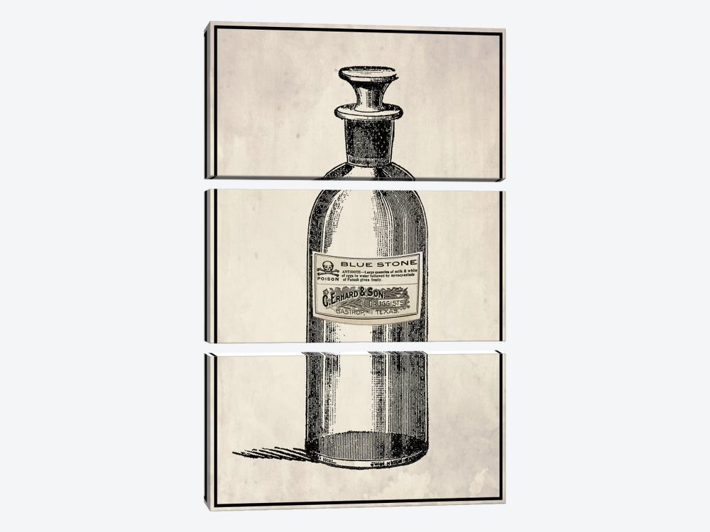 Poison Decanter by 5by5collective 3-piece Art Print