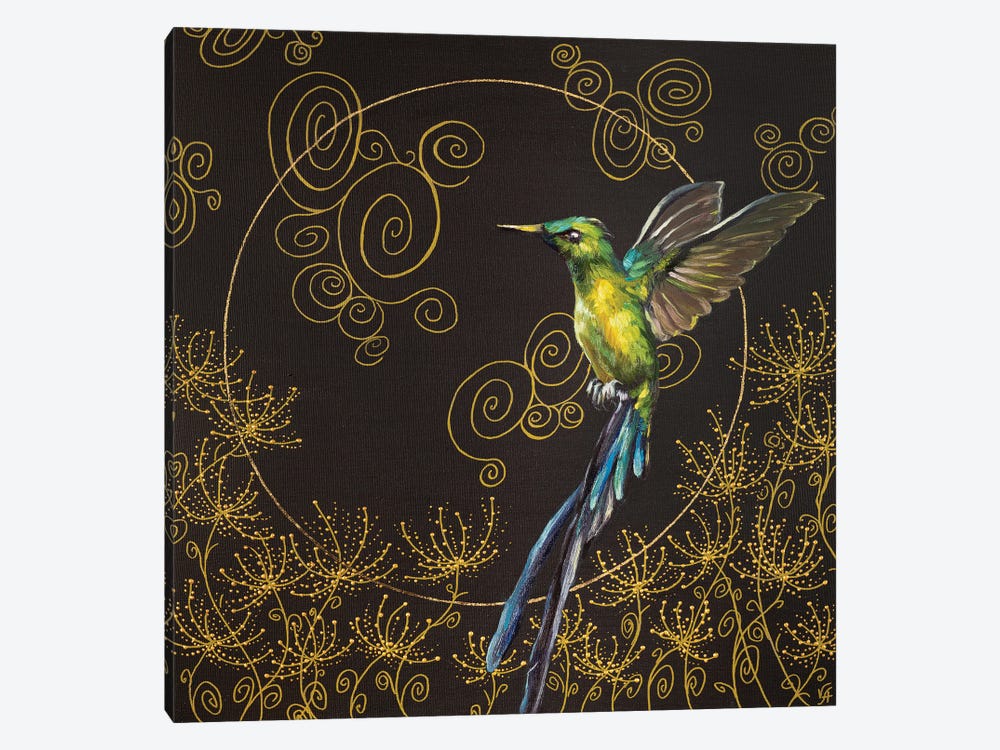 Hummingbird Flight by Alona Vakhmistrova 1-piece Canvas Wall Art
