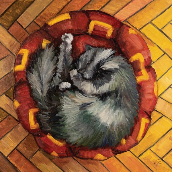 A Purr-fect Day: Sweet Dream II by Alona Vakhmistrova