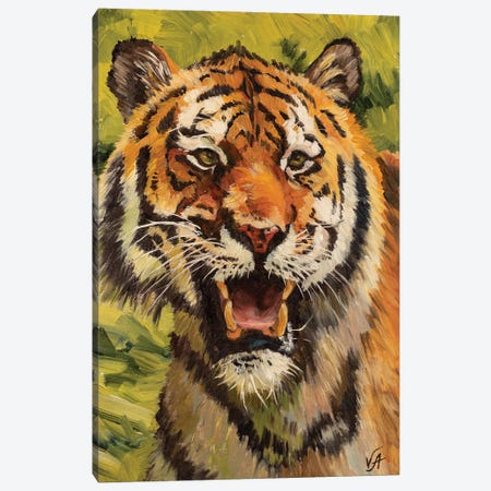 Tiger Canvas Print #VHM14} by Alona Vakhmistrova Canvas Print