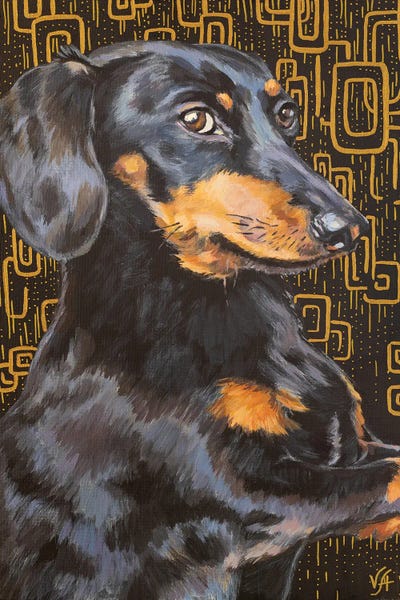 Dachshunds: Dachshund by Alona Vakhmistrova