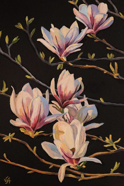 Magnolia Tree by Alona Vakhmistrova multi panel art