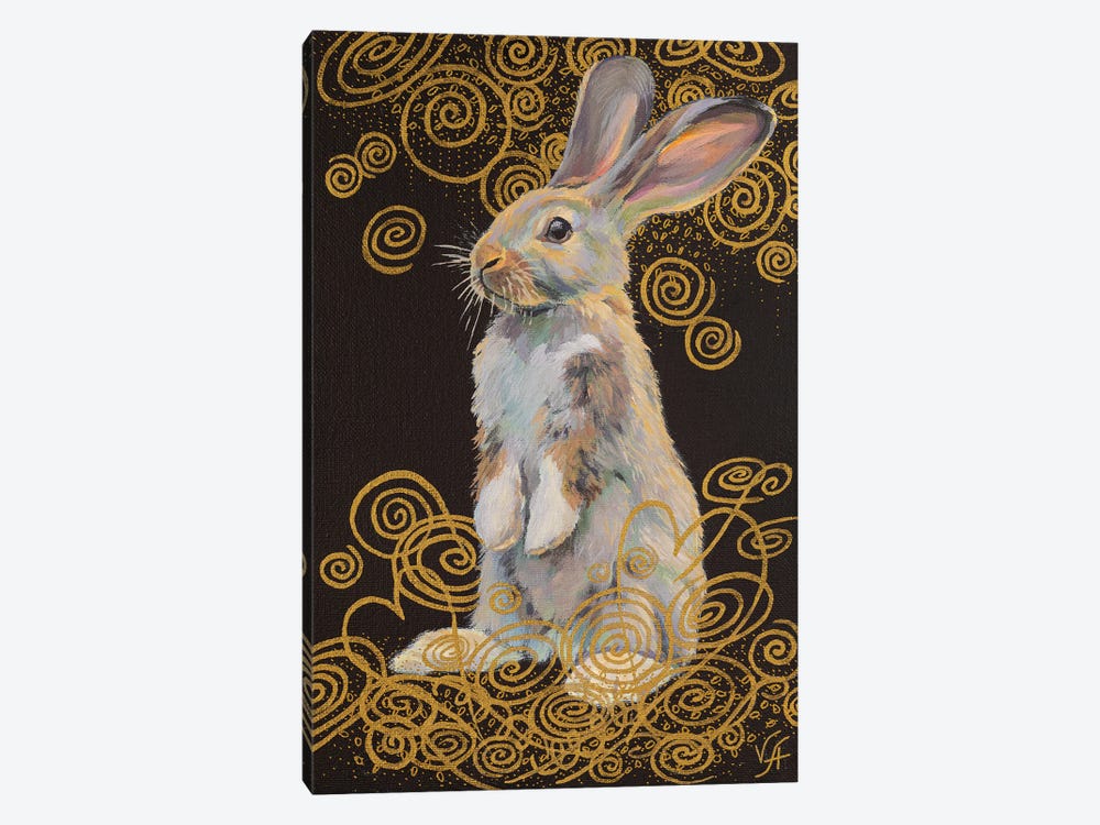 Standing Rabbit by Alona Vakhmistrova 1-piece Art Print