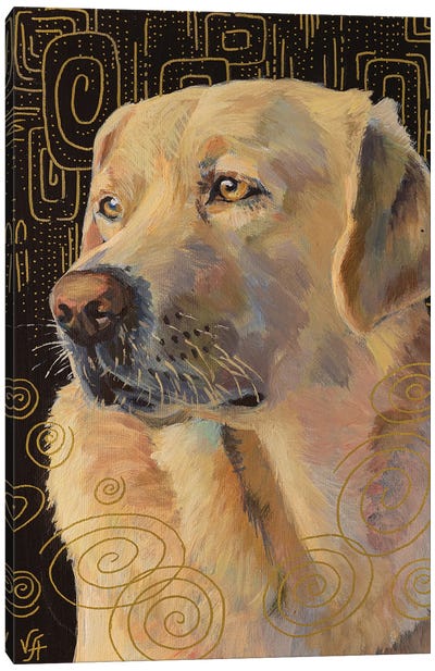 Labrador Retriever Canvas Art Print - Alona Vakhmistrova