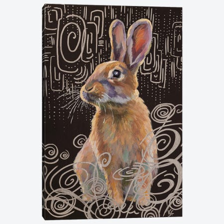Rabbit Canvas Print #VHM32} by Alona Vakhmistrova Canvas Art