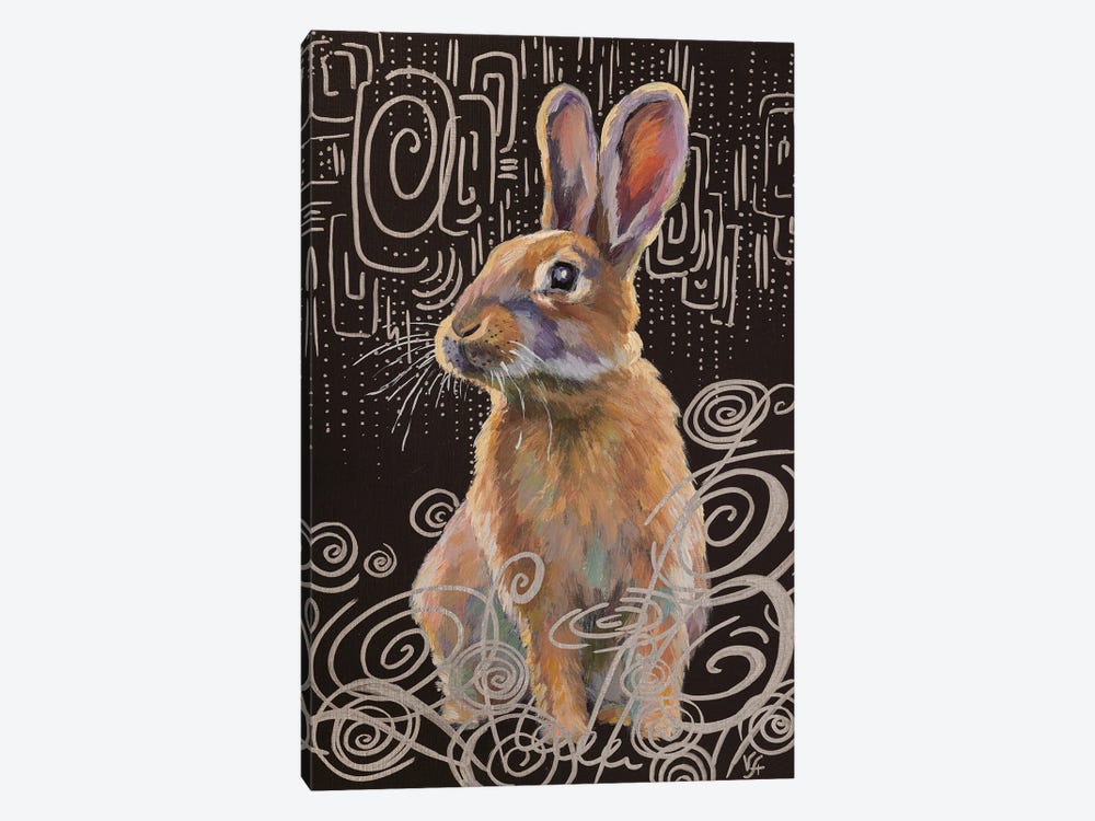 Rabbit by Alona Vakhmistrova 1-piece Canvas Artwork