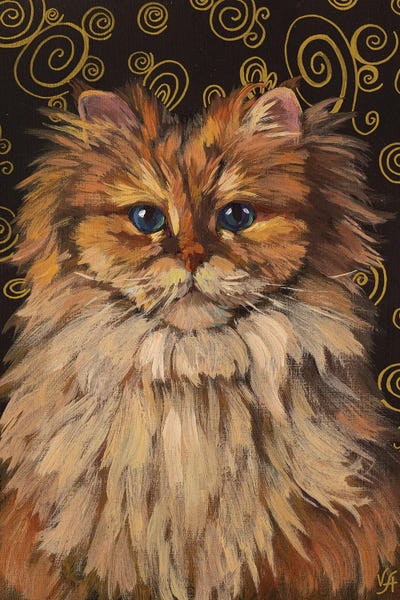 Smoothie Cat II by Alona Vakhmistrova multi panel art