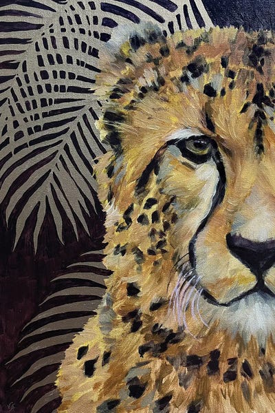 Guepard by Alona Vakhmistrova canvas print