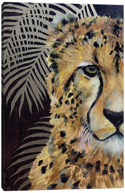 Guepard Canvas Art Print - Leopard Art