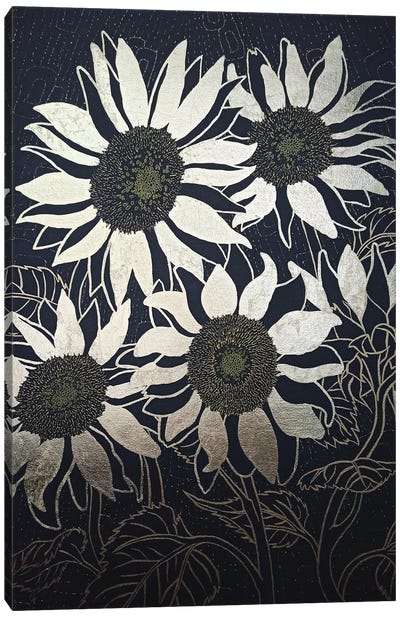 Sunflower Shine Canvas Art Print - Alona Vakhmistrova
