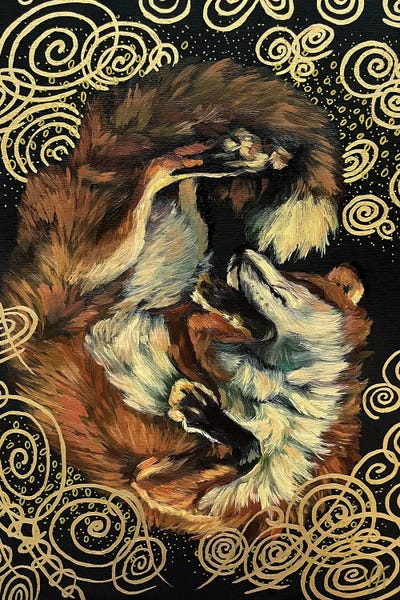 Sleeping & Napping: Sweet Dream Fox by Alona Vakhmistrova