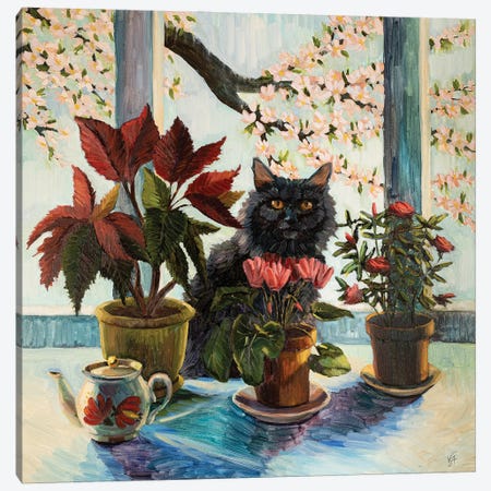 Spring Flowering Canvas Print #VHM7} by Alona Vakhmistrova Canvas Wall Art