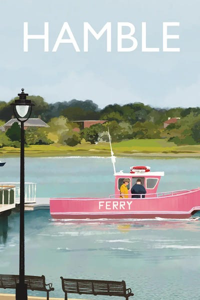 Harbors: Hamble by Vicki Hunt