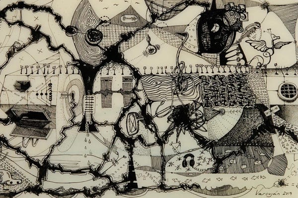 Chaotic Compositions: Decryption In Progress by Varoujan Hovakimyan