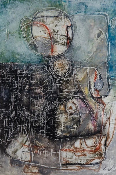 Industrial Abstracts: Abstract Landscape by Varoujan Hovakimyan