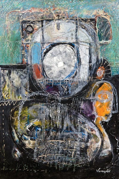 Neo-expressionism: Thought Process by Varoujan Hovakimyan