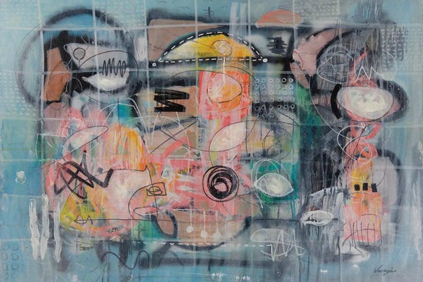 Intuitive Abstracts: Grid by Varoujan Hovakimyan