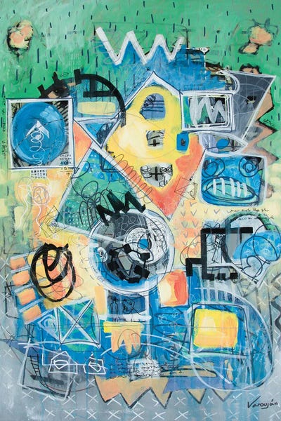 Intuitive Abstracts: Experiment by Varoujan Hovakimyan