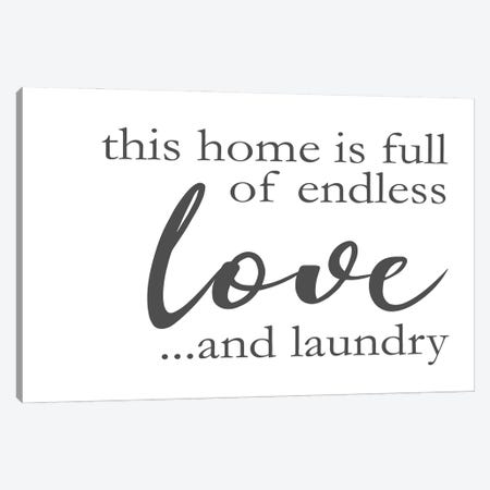 Laundry Words II Canvas Print #VIB15} by Victoria Brown Canvas Print