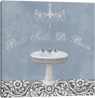 Sink Belle II Canvas Art Print