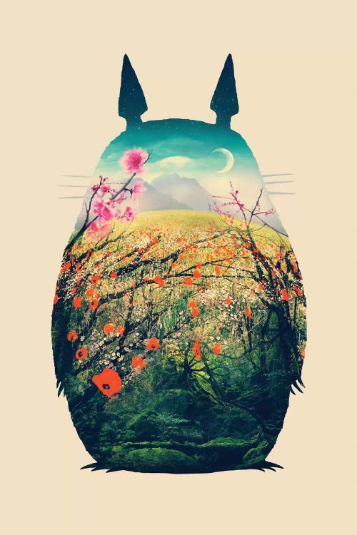 Tonari No Totoro by Victor Vercesi wall art