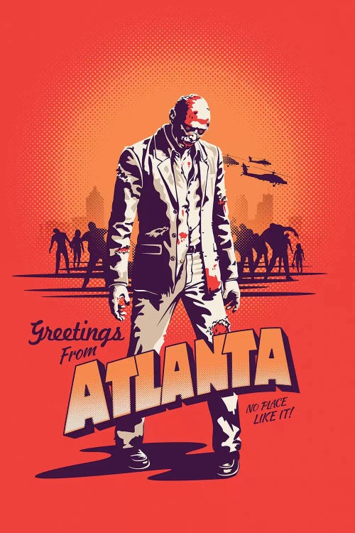 Atlanta by Victor Vercesi wall art