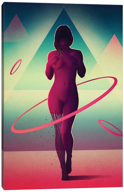 Atomos Canvas Art Print - Victor Vercesi