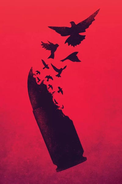 Bullet Birds by Víctor Vercesi art print