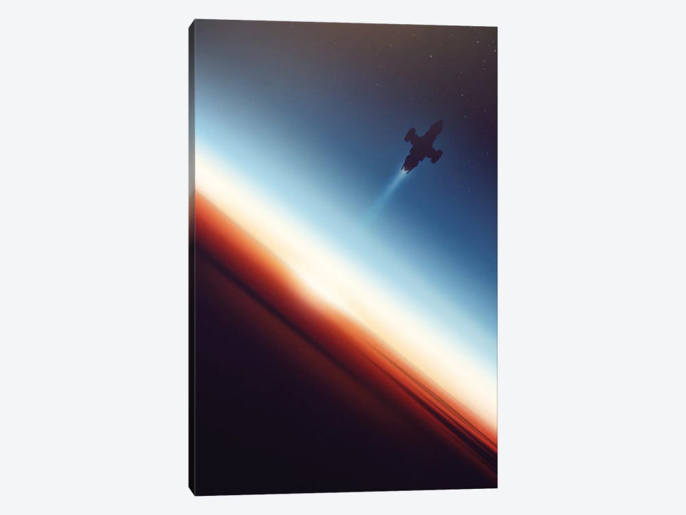 Into Space by Victor Vercesi 1-piece Canvas Art Print
