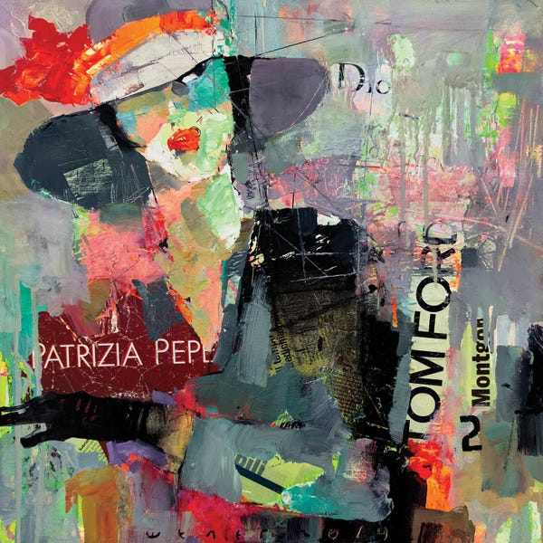 Fashion Brands: Hurrying lady by Viktor Sheleg