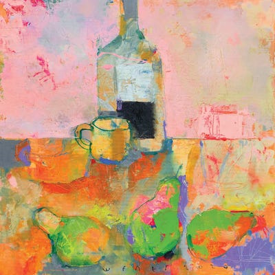 Three pears by Viktor Sheleg art print