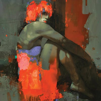 Bonfire Night by Viktor Sheleg canvas print