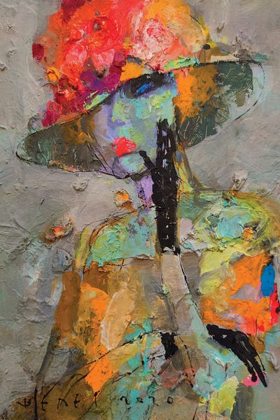 Pansies by Viktor Sheleg art print