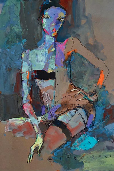 Eye Of The Beholder: In A Peignoir by Viktor Sheleg