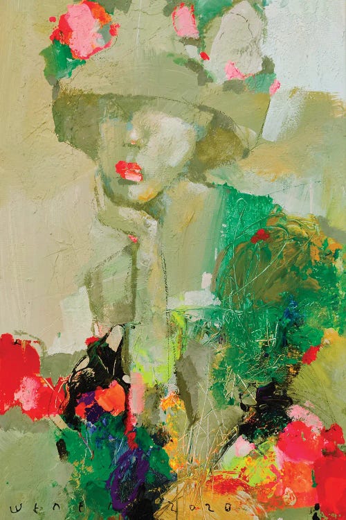 Flower Girl by Viktor Sheleg wall art