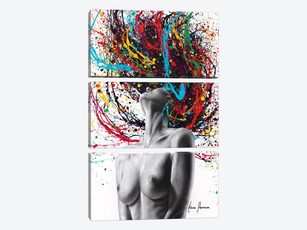 New Release Of Expression by Ashvin Harrison 3-piece Canvas Print