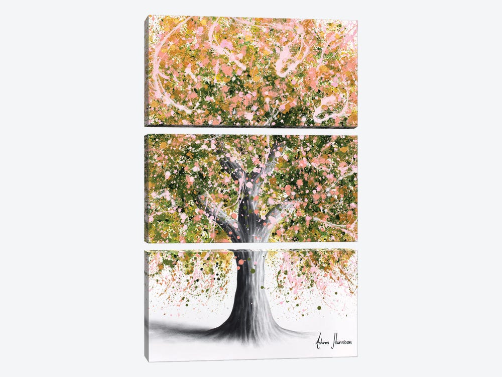 Sparkling Alfresco Tree by Ashvin Harrison 3-piece Canvas Art