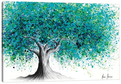 Tweed River Tree Canvas Art Print