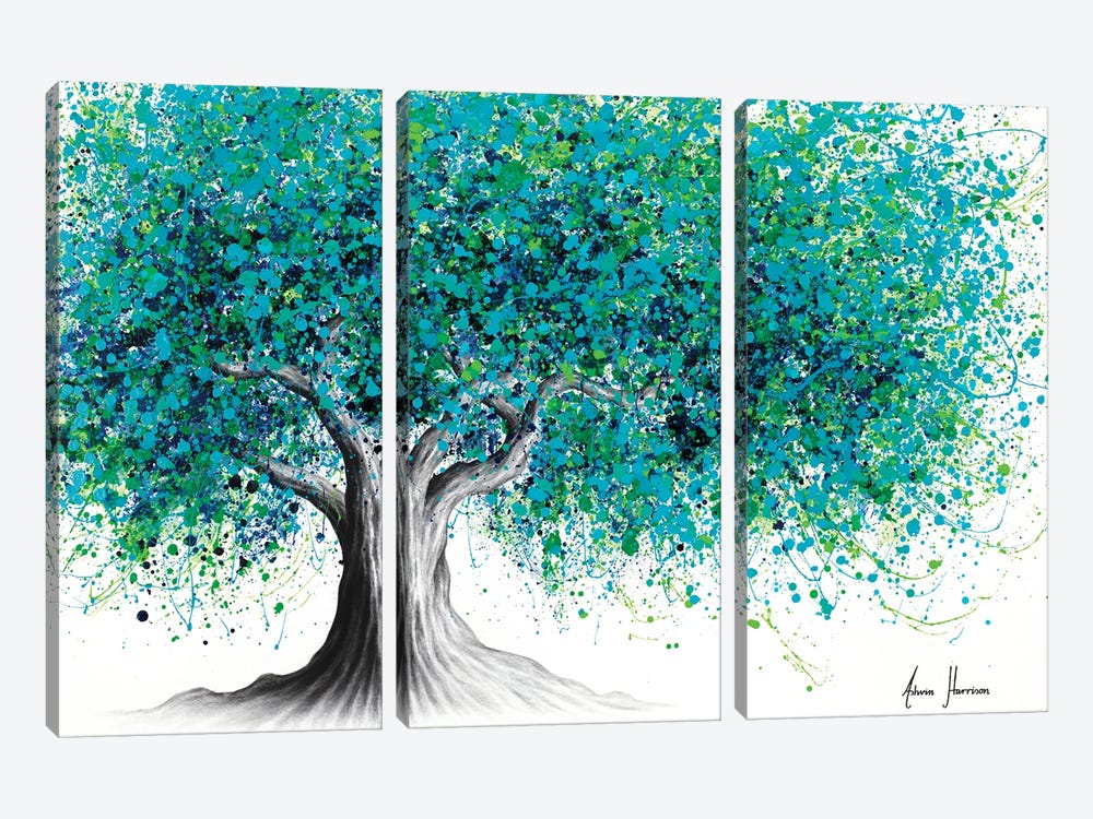 Tweed River Tree by Ashvin Harrison 3-piece Canvas Artwork