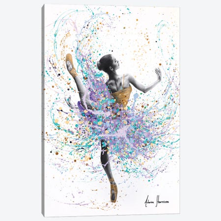 Floret Ballet Canvas Print #VIN1018} by Ashvin Harrison Canvas Art
