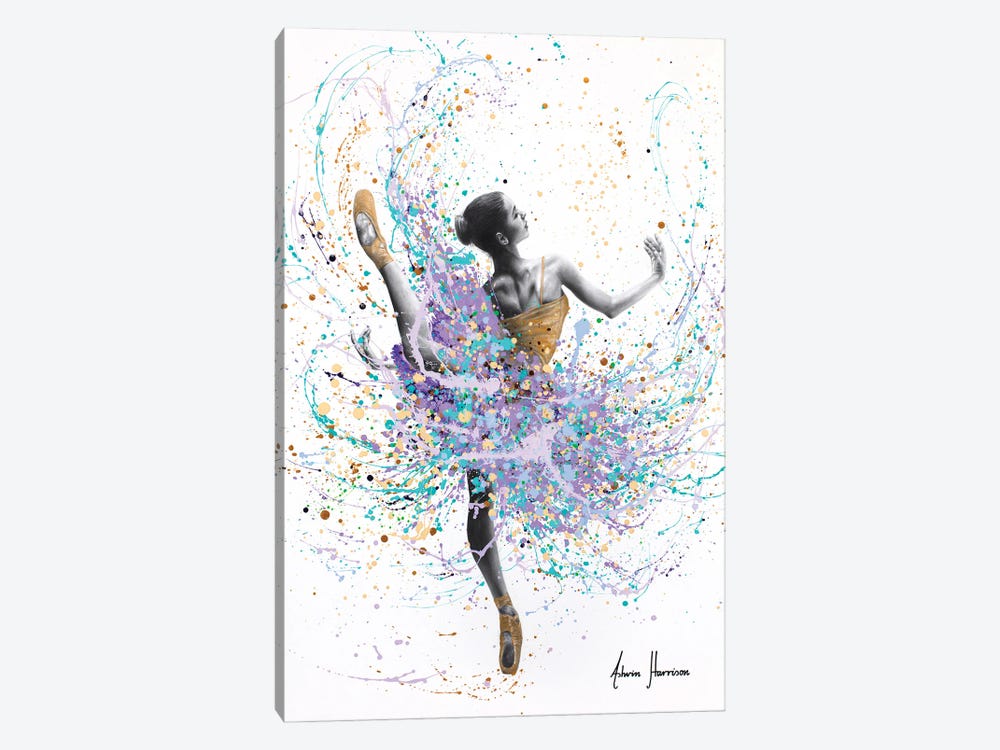 Floret Ballet by Ashvin Harrison 1-piece Canvas Wall Art