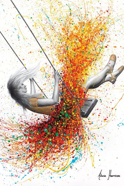 Hyper-Realistic & Detailed Drawings: Sunshine Swing by Ashvin Harrison