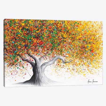 Vivid Energy Tree Canvas Print #VIN1040} by Ashvin Harrison Canvas Print
