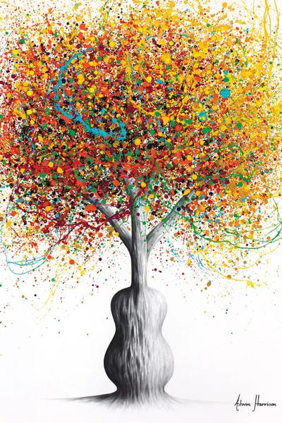 Guitars: Rainbow Guitar Tree by Ashvin Harrison