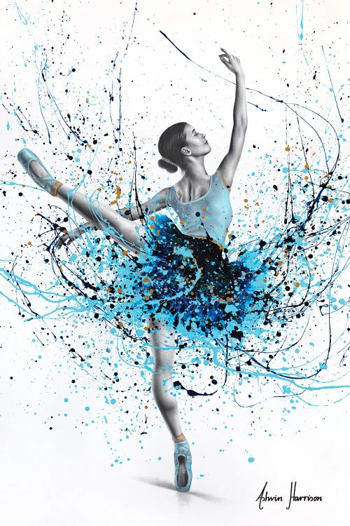 Blue Sky Dancer by Ashvin Harrison wall art